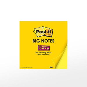 [3M] 포스트잇 빅노트 (279*279mm/그리움노랑)