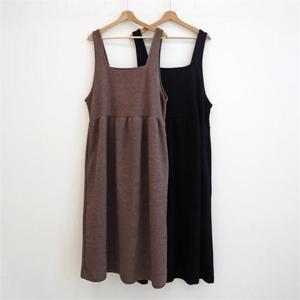 [강물처럼]빅사이즈사랑해요 K419L210 호박끈스퀘어롱원피스 ZY