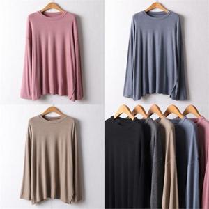 [강물처럼]위쉬몰 IT 옆트임골지긴팔티셔츠(I174H210) 빅사이즈