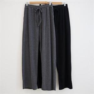 [강물처럼]빅사이즈사랑해요 K402L209 슬림와이드골지팬츠 ZY (9