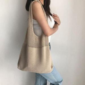 여성숄더백 5컬러 데일리 그물 에코백 VIDS-SS1453