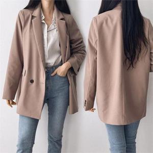 [강물처럼]위쉬몰 BN 러브더블버튼심플자켓(K411H209) 빅사이즈