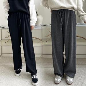 [강물처럼]위쉬몰 ZY 아만다골지밴딩팬츠(K402H209) 빅사이즈 (9