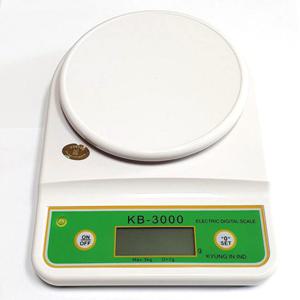 [경인산업] 주방전자저울/KB-3000 3kg