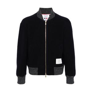 26SS 톰브라운 울 플리스 네이비 남성 봄버 자켓 MJT395A J0100 415