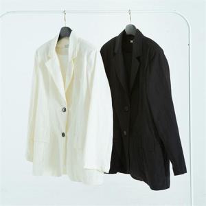 [강물처럼]빅사이즈사랑해요 K356L209 스탠다드투버튼자켓 CM (9