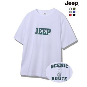 [지프]남여공용 발포 프린트 반팔티셔츠 (JP2TSU124)