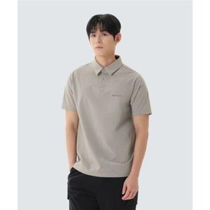 스노우피크 SNOWPEAK APPAREL 37.5 폴로 반팔 티셔츠 (S26MMTPS36) Fog Gray S26MMTPS36FG 387763