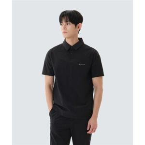 스노우피크 SNOWPEAK APPAREL 37.5 폴로 반팔 티셔츠 (S26MMTPS36) Black S26MMTPS36BK 387765
