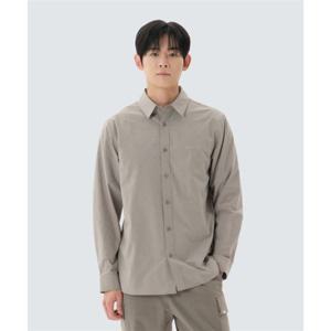 스노우피크 SNOWPEAK APPAREL 솔리드 셔츠 (S26ZUFSH12) Fog Gray S26ZUFSH12FG 337553