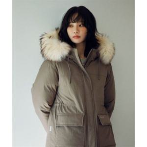 스노우피크 SNOWPEAK APPAREL 랜드 여성 후드 헤비 다운 자켓 (S24WWTDJ31) Cocoa S24WWTDJ31CA 337938