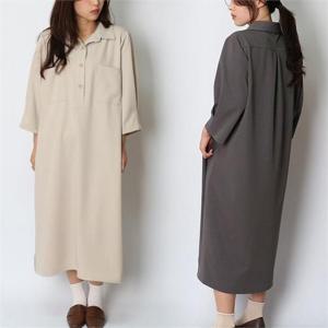 [강물처럼]위쉬몰 HG 마들렌투포켓롱원피스(E642H209) 빅사이즈