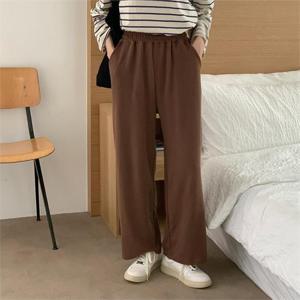 [강물처럼]아이우먼 심플니트통밴딩팬츠 SSN247M209 빅사이즈 (9