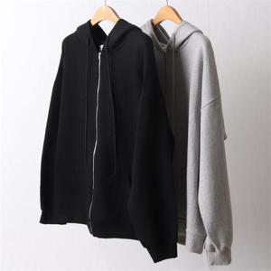 [강물처럼]빅사이즈사랑해요 I275L209 스탠다드코튼후드집업 CH