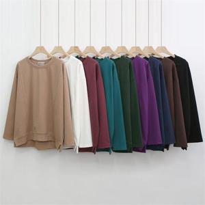 [강물처럼]빅사이즈사랑해요 K326L209 컬러절개라인긴팔티 BQ (9