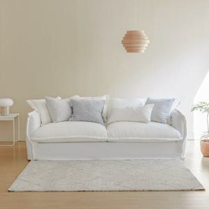 버드 3인용 폴쉬린넨 패브릭소파 [PL1015]