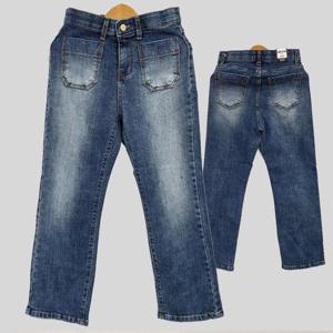 [강물처럼]빅사이즈청바지 U016L504 캥거루앞포켓워싱팬츠 LO (3