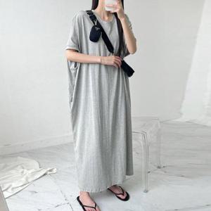 [강물처럼]아이우먼 조이빅박스반팔원피스 FNU257M504 빅사이즈