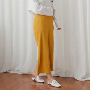 [강물처럼]아이우먼 데일리스판롱스커트 LDE204M504 빅사이즈 (3