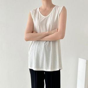 [강물처럼]아이우먼 감촉좋은브이넥나시티 LDP531M504 빅사이즈