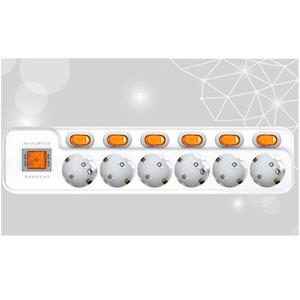 접지 개별형 멀티코드 6구 3M 멀티탭(220V 16A)