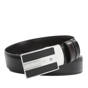 [몽블랑] 로고 양면 프리컷팅 128136 남성 벨트 (기존모델명 38156)