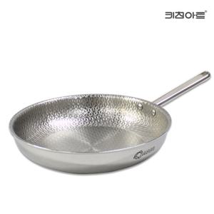키친아트 퀸 엠보 인덕션 통5중 304스텐 후라이팬 28cm