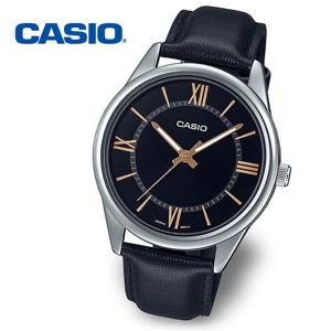 [정품] CASIO 카시오 남성 야광 수능 가죽시계 MTP-V005L-1B5