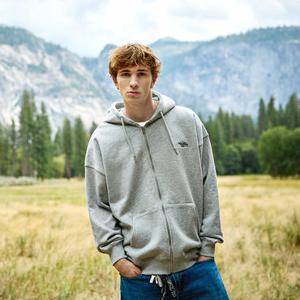 플루크 슬램로고 어센틱 후드 집업 FZT602 / 4color -Z