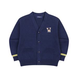 캉골키즈 루 심볼 니트 가디건 RA 0001 네이비