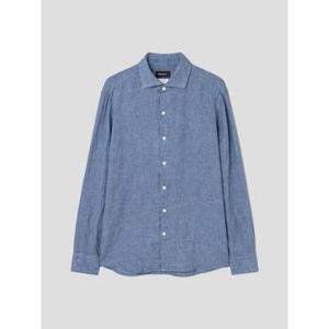 [갤럭시] 리넨 솔리드 셔츠  스카이 블루 (GA5364U08Q)