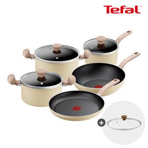 [우드뚜껑28증정]테팔 인덕션 팬냄비 4종(팬28+웍28+편18+양20/24)