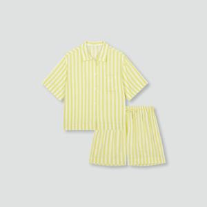 [JAJU/자주] 여 리오셀 3부 파자마 세트_라이트 옐로우