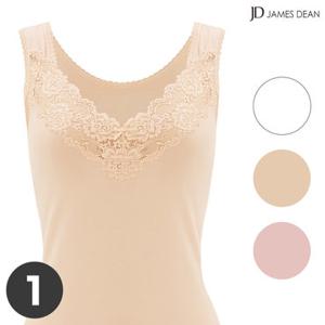 제임스딘 여성런닝 레이스나시 민소매 조끼 무지 엄마 할머니