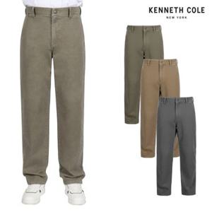 [케네스콜]남성) 코튼 피그먼트 1/2 밴딩 테이퍼드 치노 (EKTFCDI110M)