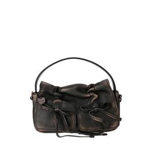 아크네 스튜디오 크로스백 A10386AIP DARK BROWN BEIGE DOM