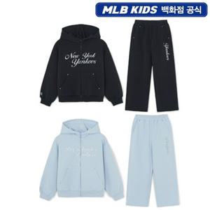 [백화점][MLB키즈] 스트릿 걸즈 후드집업 세트 7FS2B0661