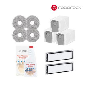 로보락 전용클리너 + 더스트백(3매) + 물걸레패드(4매) + 필터(2개)