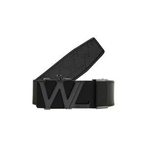 [와이드앵글]남성 CO 니켈 버클 포인트 자동벨트 WMP23Y02Z1