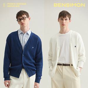 [벤시몽] 남성 케이블 가디건 2종 택1