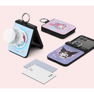 갤럭시Z플립7 지플립7 F766 힌지보호 맥세이프 귀여운 캐릭터 아이가 좋아하는 카드 도어 커플 우정 선물 손가락 고리 링 범퍼 휴대폰 핸드폰 케이스