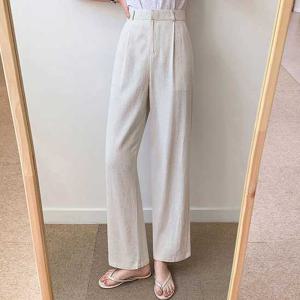 박남매 / 이플 린넨30  와이드 썸머 슬랙스 P0009800