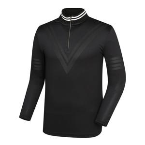 [레노마골프]남성 넥 배색 자가드 반집업 티셔츠 RMTHL1104-199