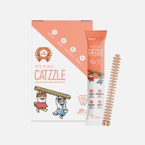 닥터페트라 캣즐 헤어볼&연어맛 20개입