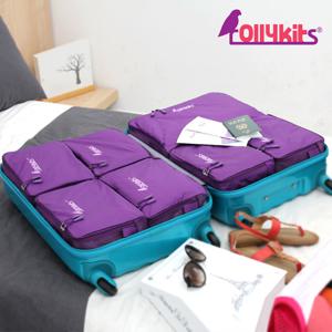 롤리키드 기내용 20인치 캐리어 여행용파우치 트래블 5종  RTPSGT5