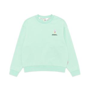 내셔널지오그래픽 키즈 K234GSW910 여아 맨투맨(기모) MINT