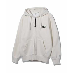 [지프]공용 기모 대문자 후드 집업(JO4TZU053)