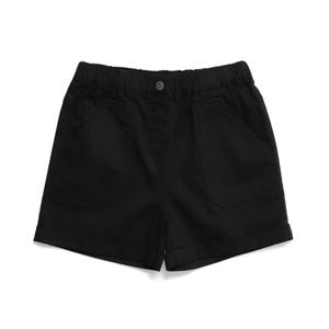 [내셔널지오그래픽 키즈] K232GHP030 여아 숏 데님 팬츠 CARBON BLACK