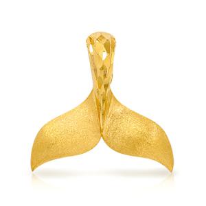 [골드모아] 순금 펜던트 7.5g [고래꼬리 무광] 행운 아이템