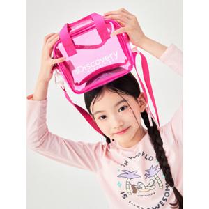 [디스커버리키즈US] (DKCR5304N-PKS) 키즈 클리어 토트 크로스 투웨이백